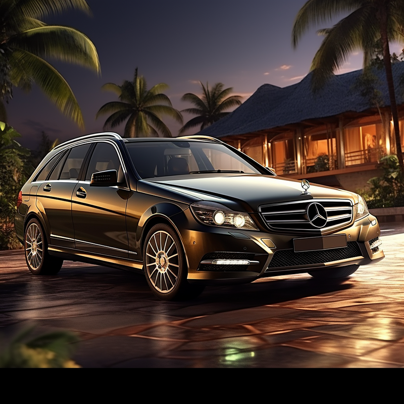 ارفع مستوى سيارة مرسيدس بنز C-Class S204 Estate (2007-2014) مع سجادات الأرضية المميزة من Autowin