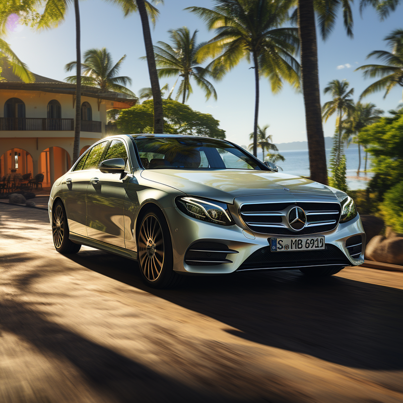 Elevate Your Mercedes-Benz E-Class W213 Sedan (2016-2020) Hybrid with Autowin's Premium Floor Mats