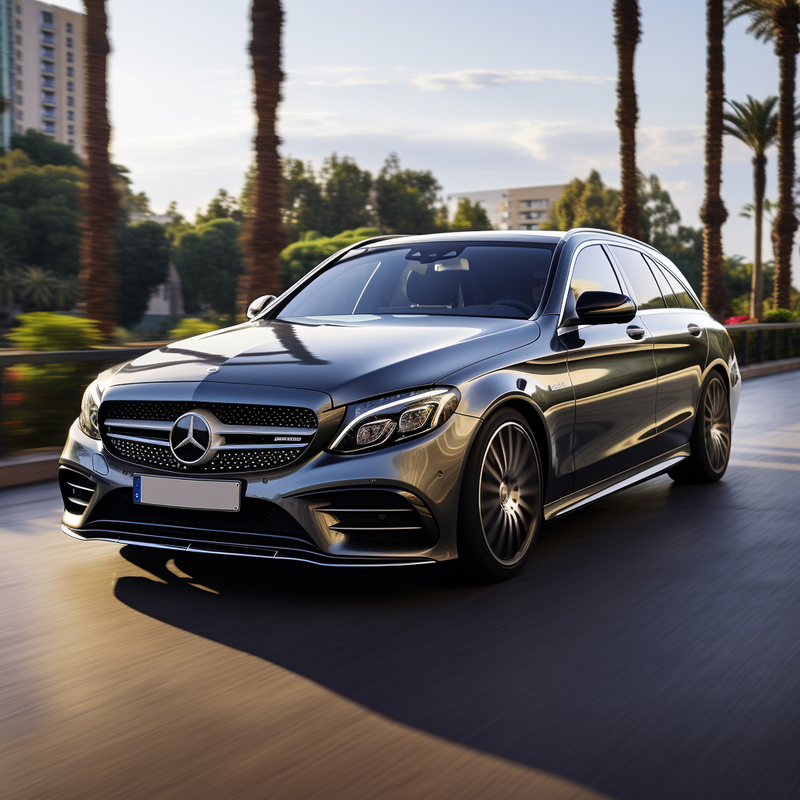ارفع مستوى سيارة مرسيدس بنز C-Class S205 Wagon Facelift Hybrid (2018-2023) مع سجادات الأرضية المتميزة من Autowin