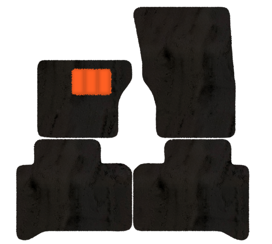 Luxurious Premium Sheepskin Floor Mats for Range Rover (2012-2022)