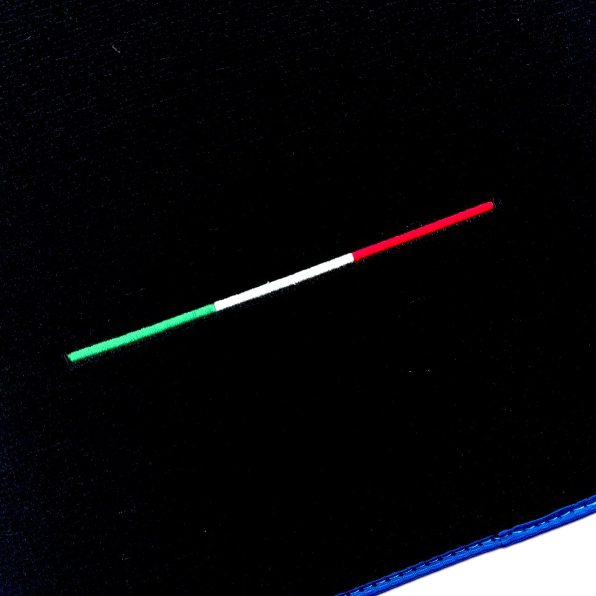 Floor Mats for Ferrari Purosangue with Blue Trim | Italian Edition - AutoWin