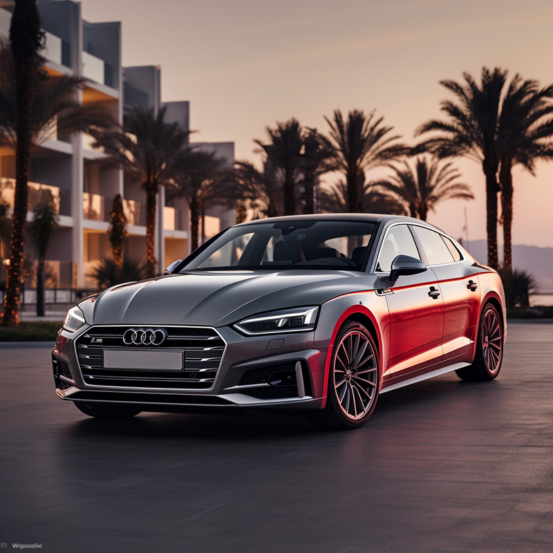 سجادات أرضية مصنوعة بدقة لسيارة Audi A5 F5A Sportback (2017-2020)