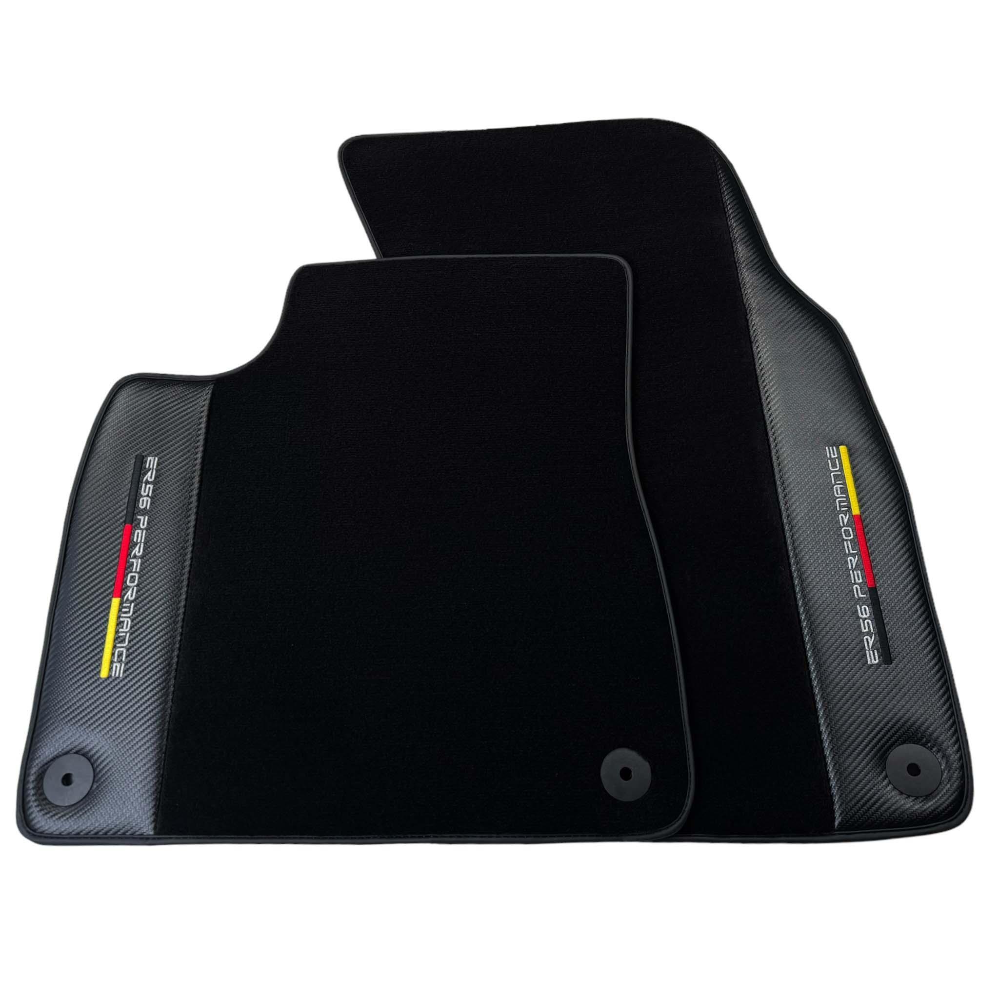 Black Floor Mats for Audi A6 - C6 Allroad Quattro Facelift (2008-2011) | ER56 Performance - AutoWin
