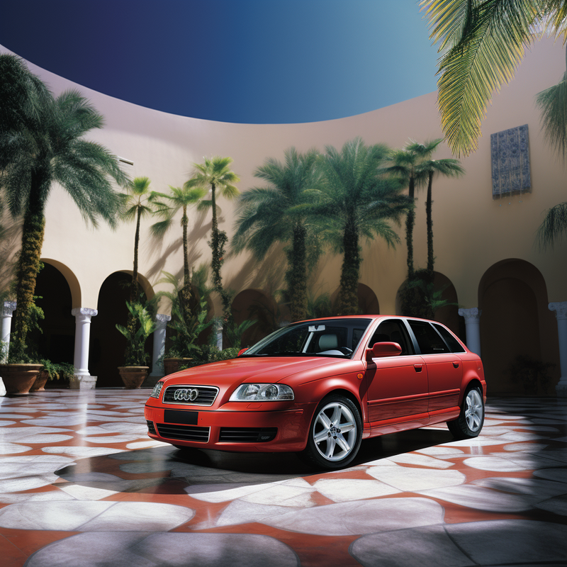 سجادات أرضية ممتازة لسيارة أودي A3 - هاتشباك ذات 5 أبواب (1996-2000)