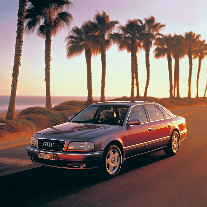 سجادات أرضية مصنوعة بدقة لسيارة Audi A8 D2 (1994-2002)