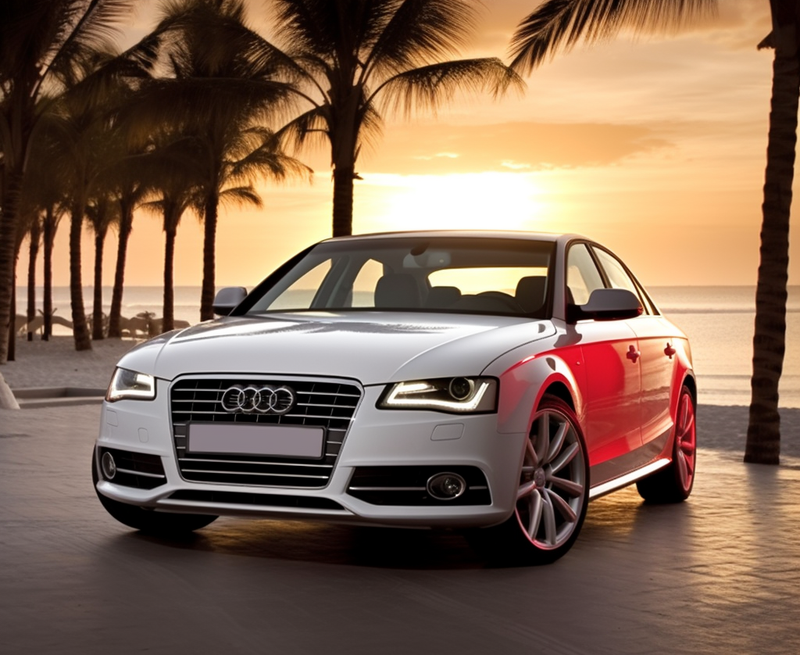 سجادات أرضية النخبة مصنوعة بدقة لخبراء أودي A4 B8 سيدان