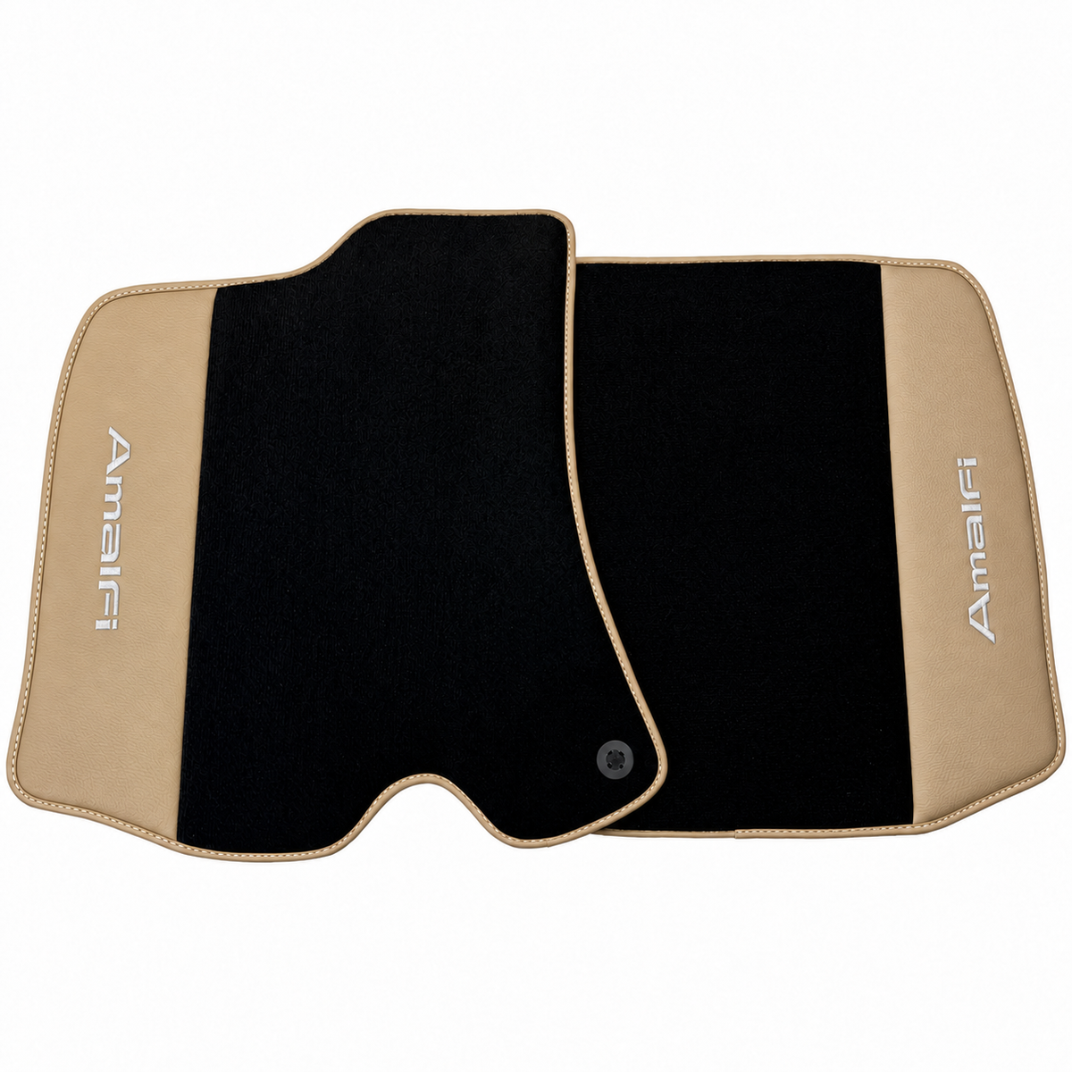 Customizable Leather Floor Mats with AW46 Pattern for Ferrari Roma (2021-2027)