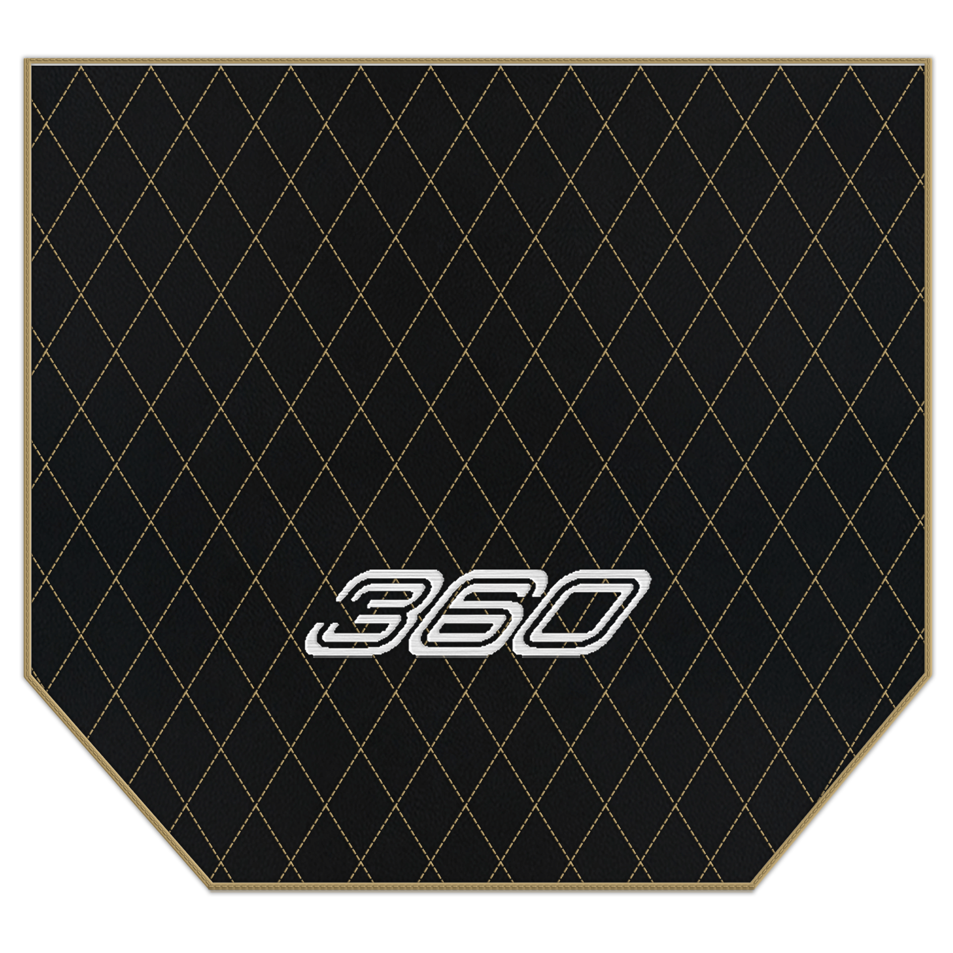 Premium Black Leather Floor Mats for Ferrari F430 (2004-2009)