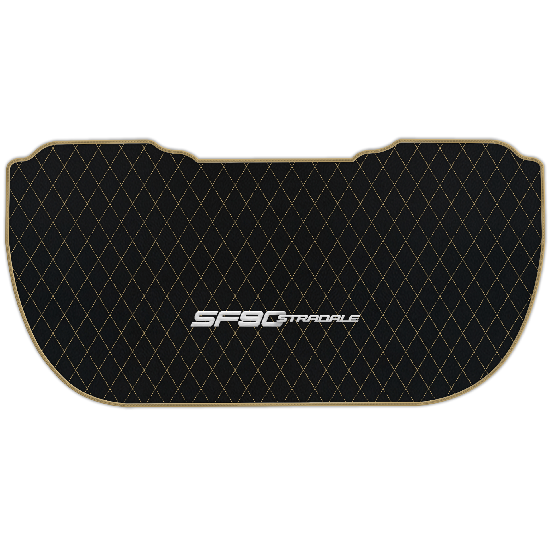 Premium Black Leather Floor Mats for Ferrari 360 (1999-2005)