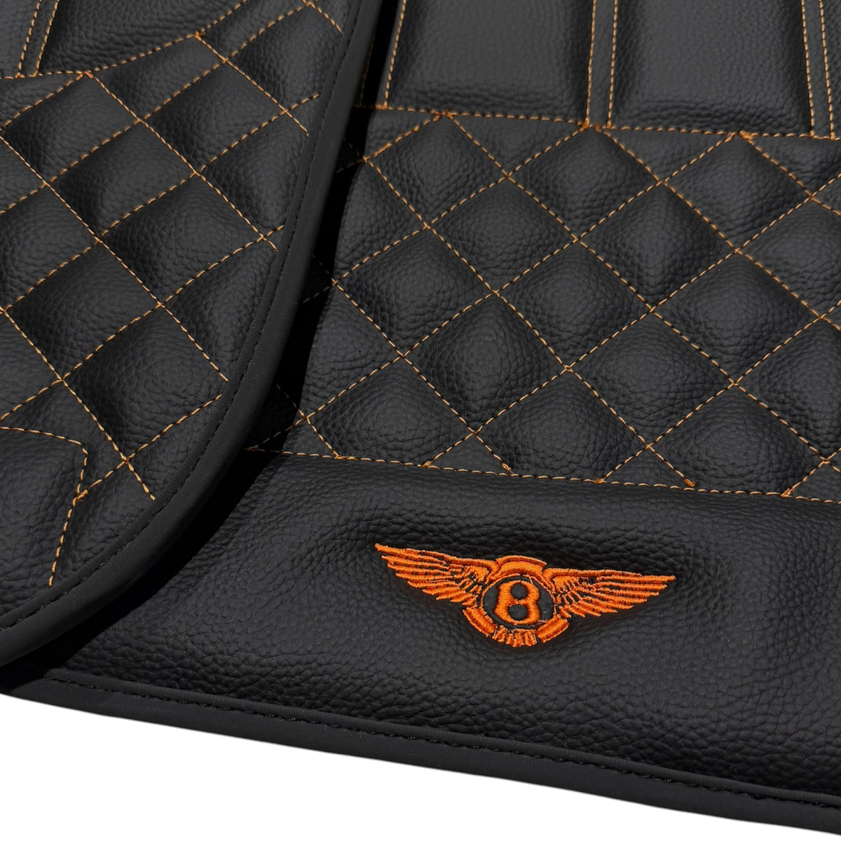 Sheepskin Floor Mats For Bentley Continental GTC (2018-2023) ER56 Design