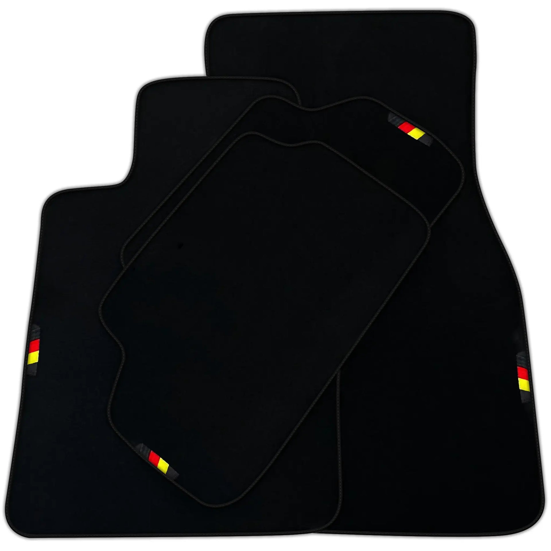 Black Floor Mats For BMW 8 Series Gran Coupe G16 Germany Edition AutoWin Brand | Various Trim Colors