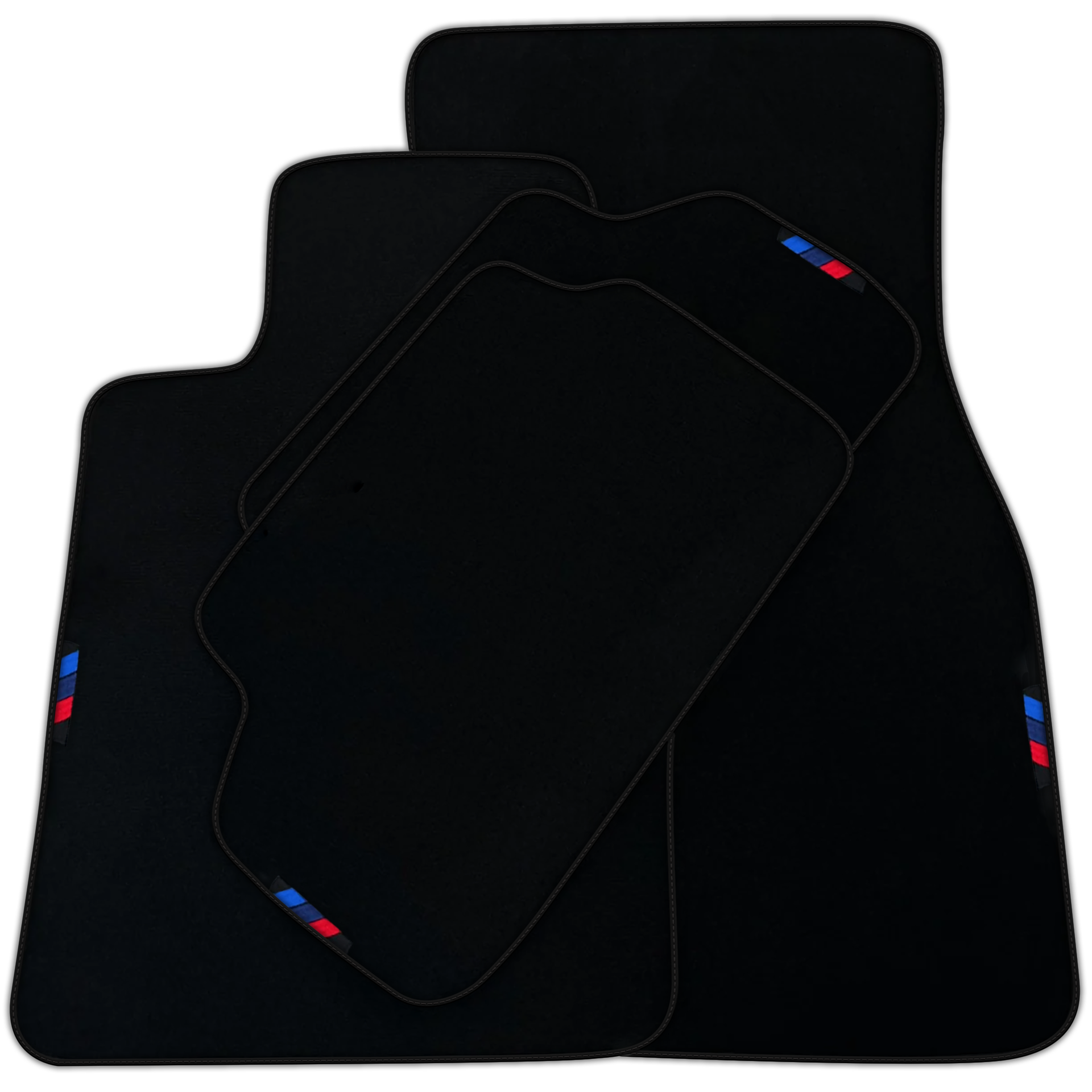 Black Floor Mats For BMW 6 Series G32 GT Gran Turismo | Sky Blue Trim AutoWin Brand | Various Trim Colors
