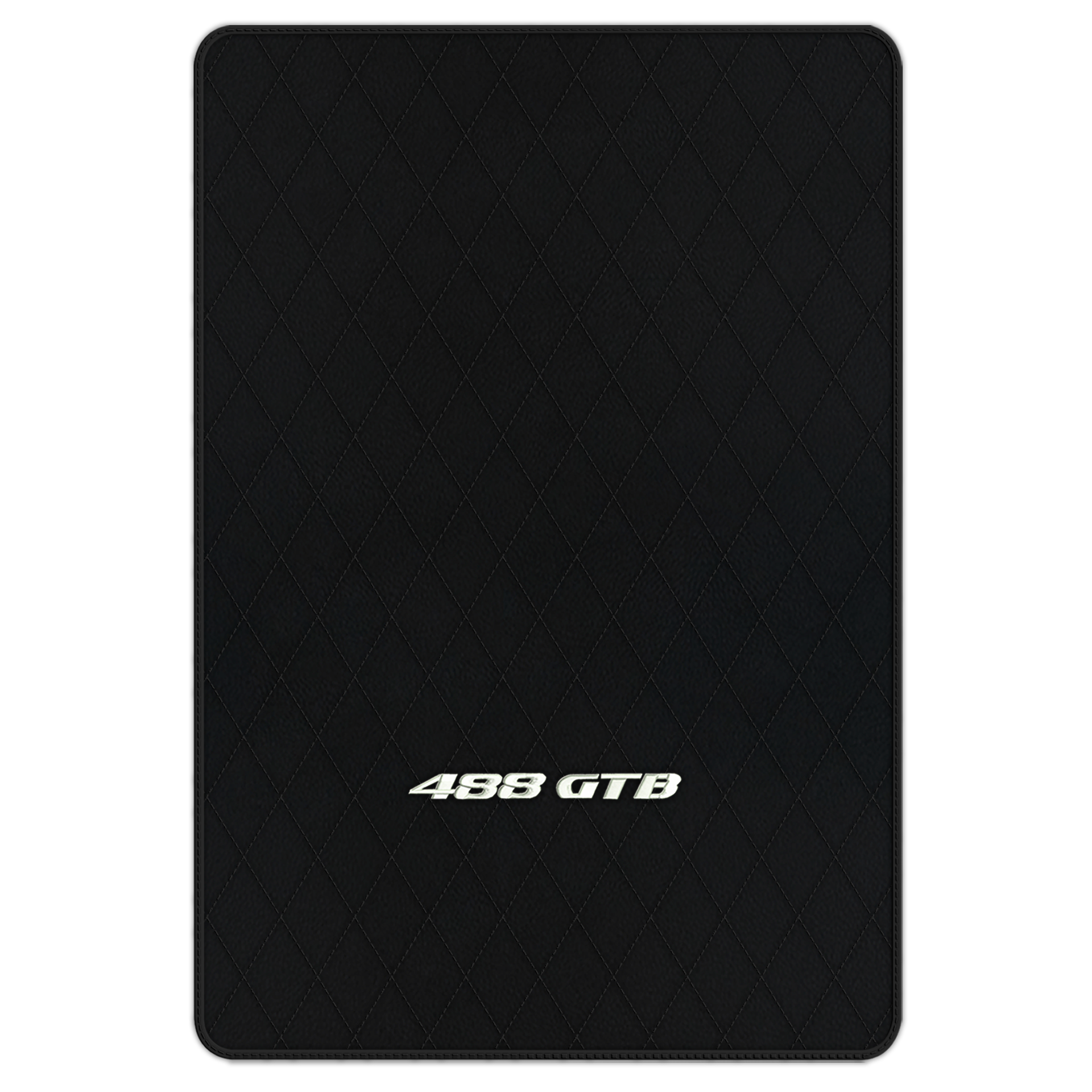 Premium Black Leather Floor Mats for Ferrari 458 Italia (2009-2015)