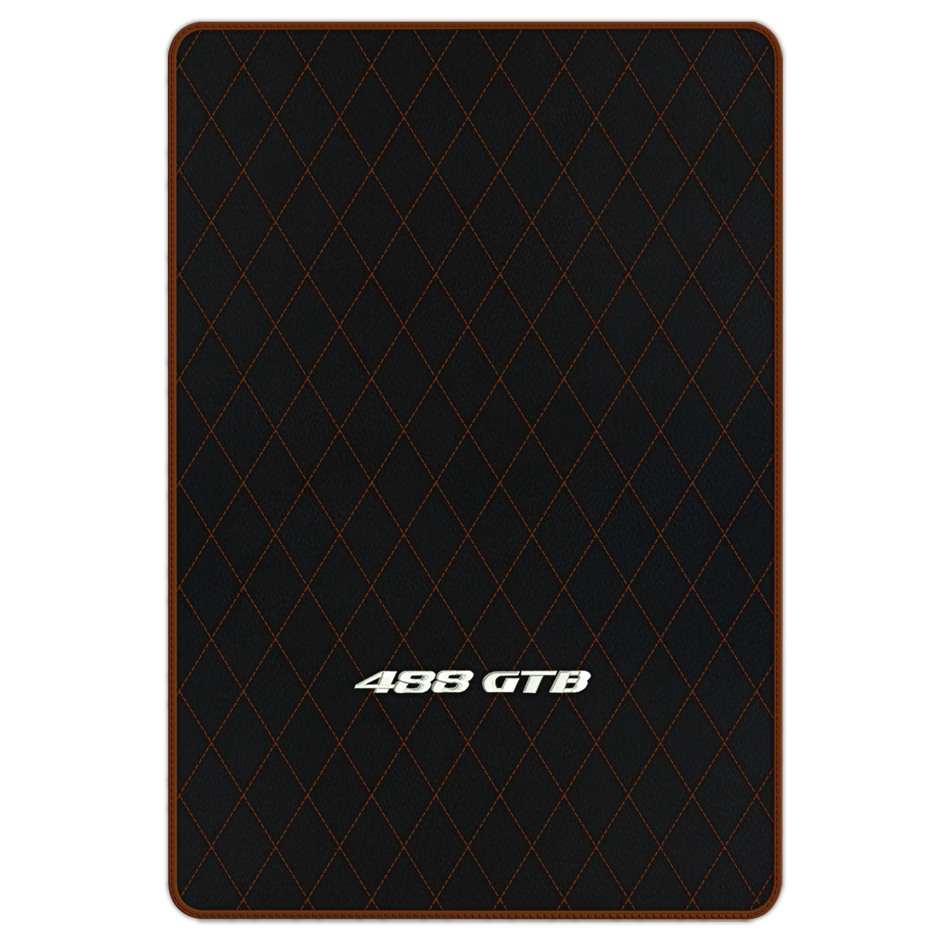 Premium Black Leather Floor Mats for Ferrari 458 Italia (2009-2015)