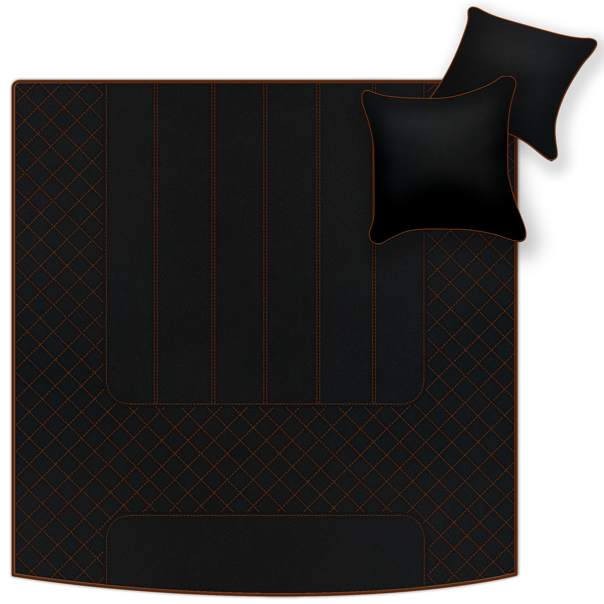 Customizable Leather Floor Mats with AW1 Pattern for Bentley Red Label RL (1998-2009) - AutoWin