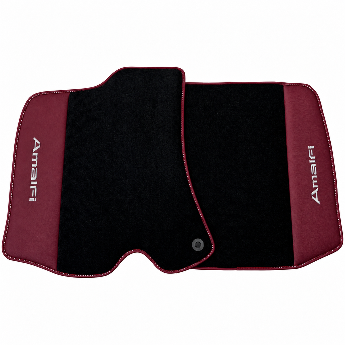 Customizable Leather Floor Mats with AW46 Pattern for Ferrari Roma (2021-2027)