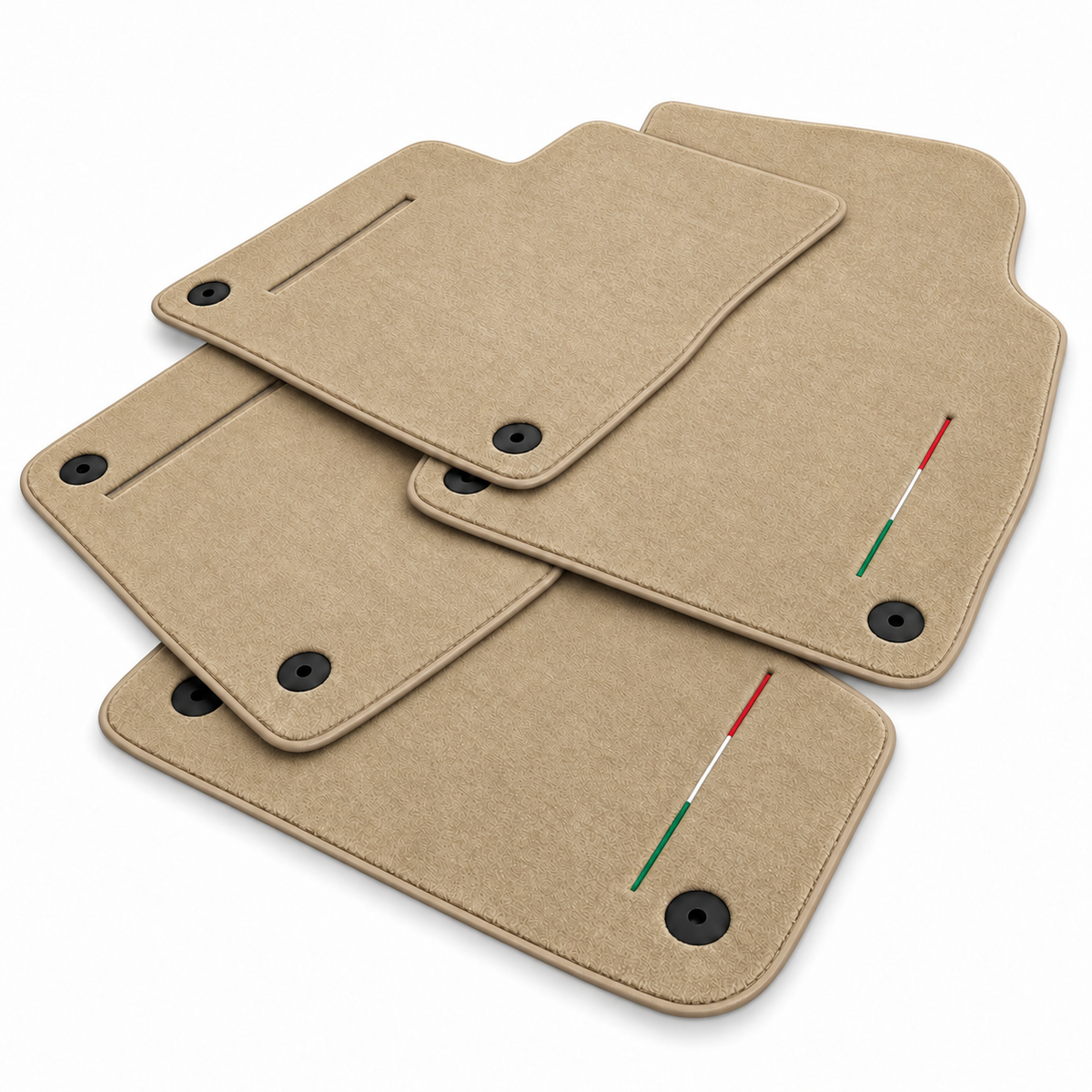 Black Floor Mats For Lamborghini Urus Tailored - Choose Your Trim Color