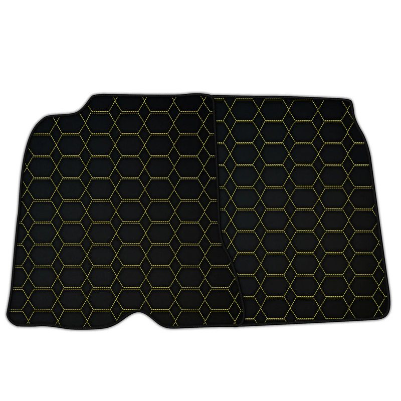 Customizable Hexagon Hex Pattern Floor Mats for 2015–2018 Ferrari California T