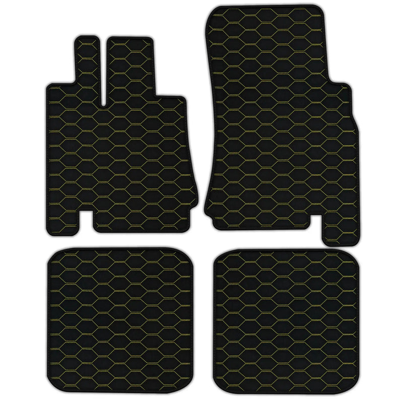Customizable Leather Floor Mats with Divario Pattern for Bentley Green Label (1998-2009)