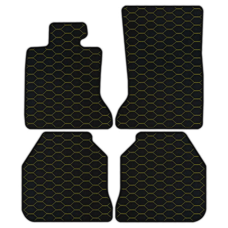 Customizable Leather Floor Mats with Divario Pattern for Rolls Royce Ghost Series I (2010–2020)