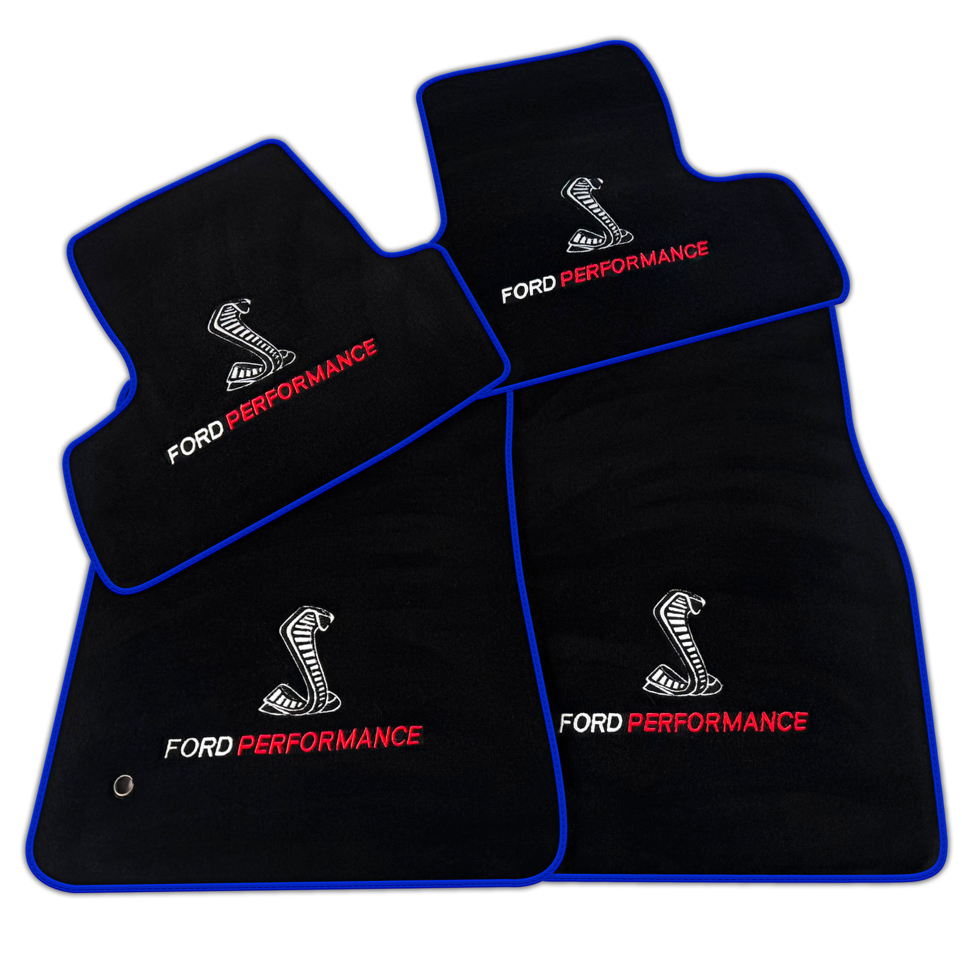 Black Floor Mats for Ford Mustang V FL (2011-2014) Ford Performance