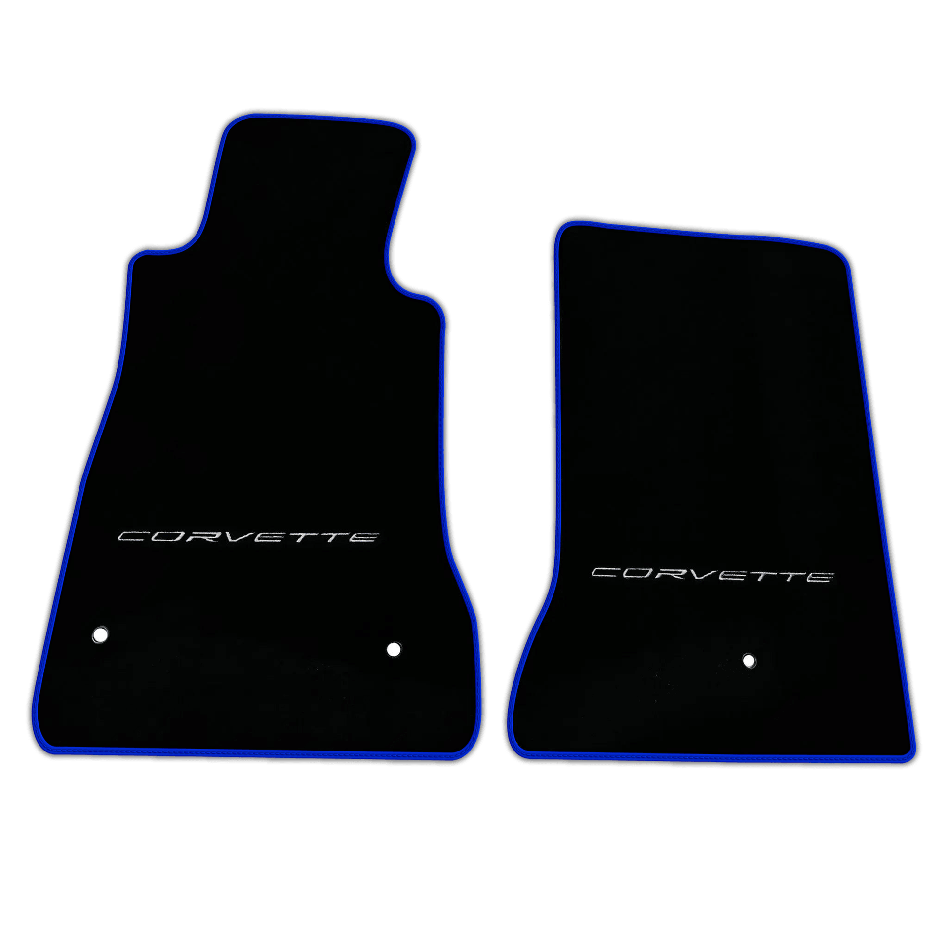 Black Floor Mats for Chevrolet Corvette C6 (2005-2013) | Various Trim Colors