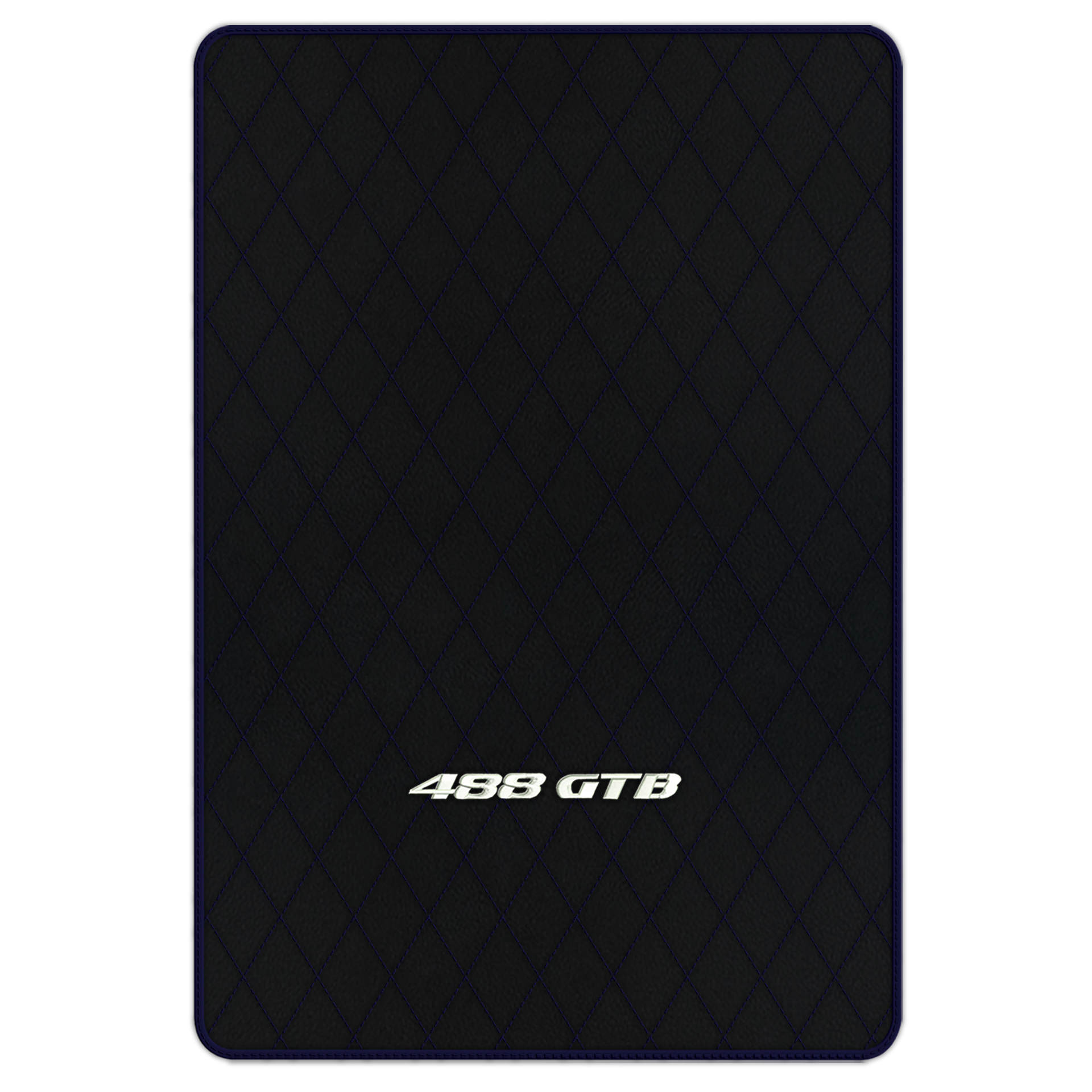 Premium Black Leather Floor Mats for Ferrari 458 Italia (2009-2015)