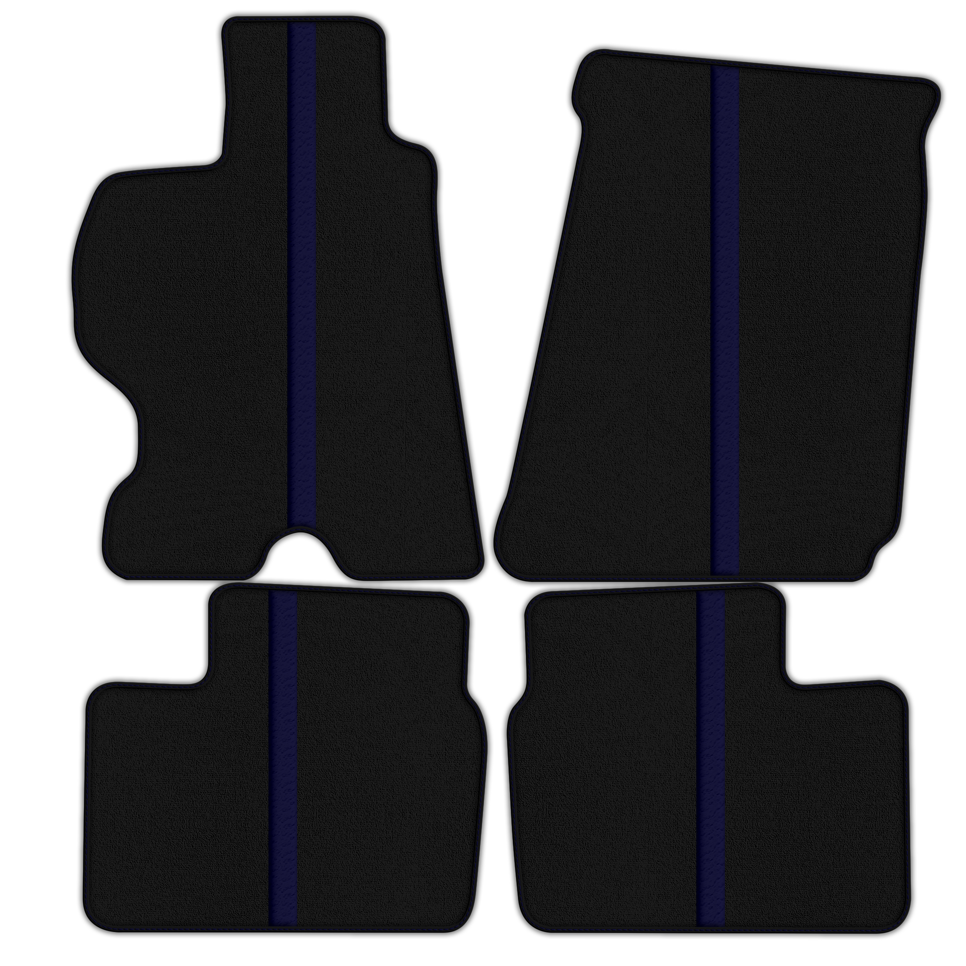 Premium Black Floor Mats for Ferrari F12 Berlinetta (2012-2022)