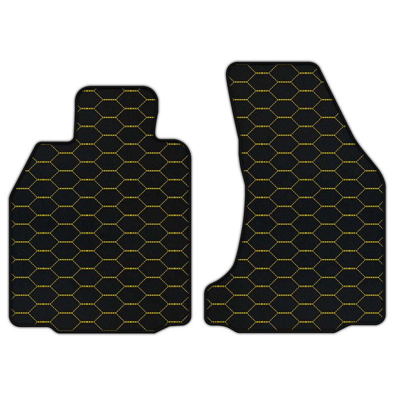 Customizable Leather Floor Mats with Divario Pattern for Porsche Porsche 987 Cayman (2009-2012)