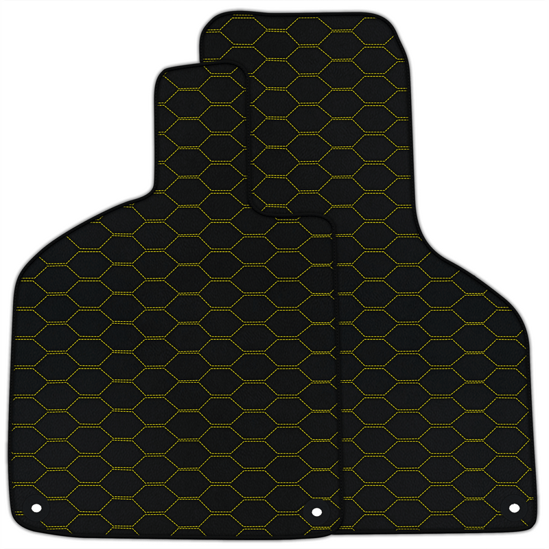 Customizable Leather Floor Mats with Divario Pattern for Lamborghini Huracan Sterrato (2023-2024)