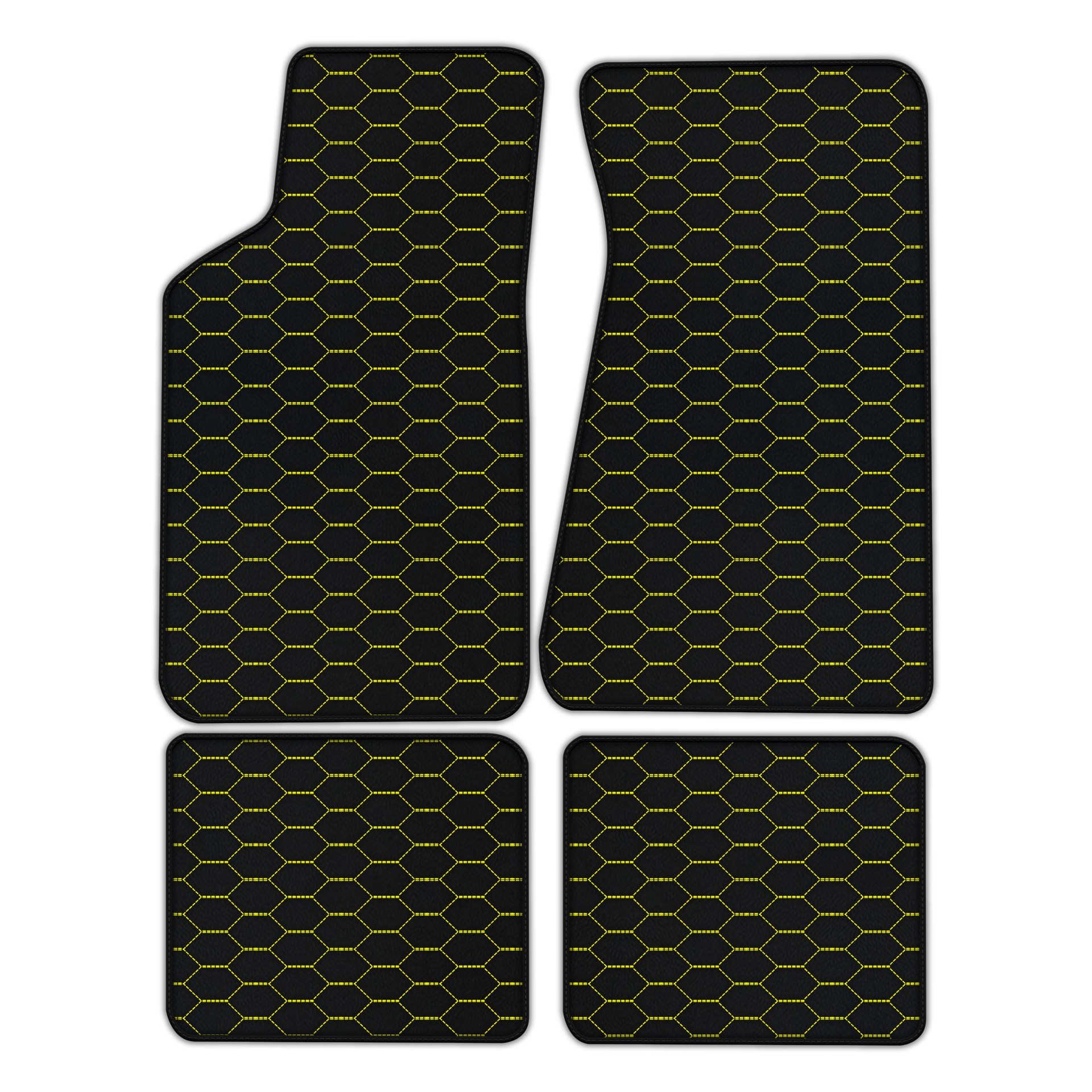 Custom Leather Floor Mats for Mercedes Benz AMG GTR
