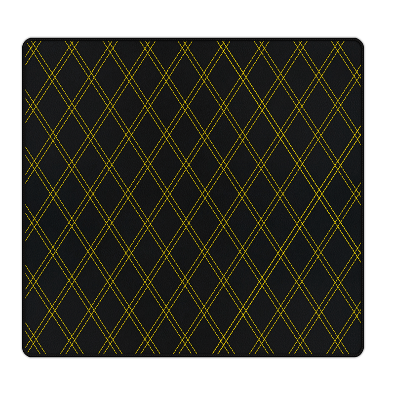 Customizable Leather Trunk Floor Mats with Double Diamond Pattern for Ferrari Portofino (2018-2023)