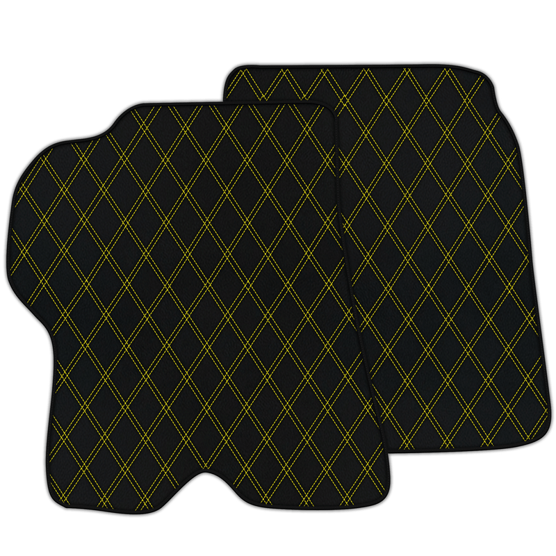 Customizable Double Diamond Pattern Floor Mats for Ferrari California (2008-2014)