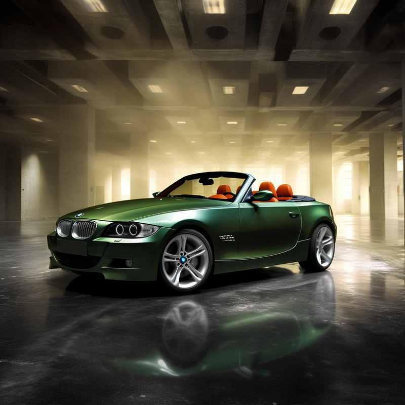 سجادات أرضية فاخرة لسيارة BMW Z4 E85 للتحويل (2003-2008)
