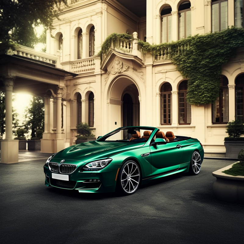 سجادات أرضية فاخرة لسيارة BMW الفئة السادسة F12 بابين قابل للتحويل (2011-2018)