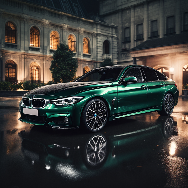 سجادات أرضية فاخرة لسيارة BMW الفئة الثالثة إف36 غران كوبيه (2014-2021)