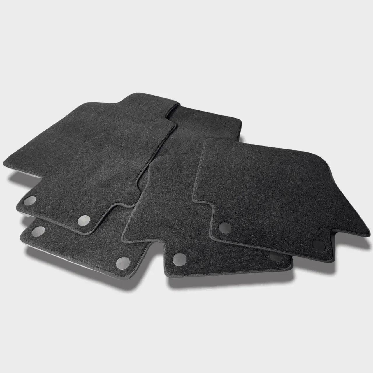 Floor Mats For Maserati GranCabrio Sport (2011-2019) Black - AutoWin