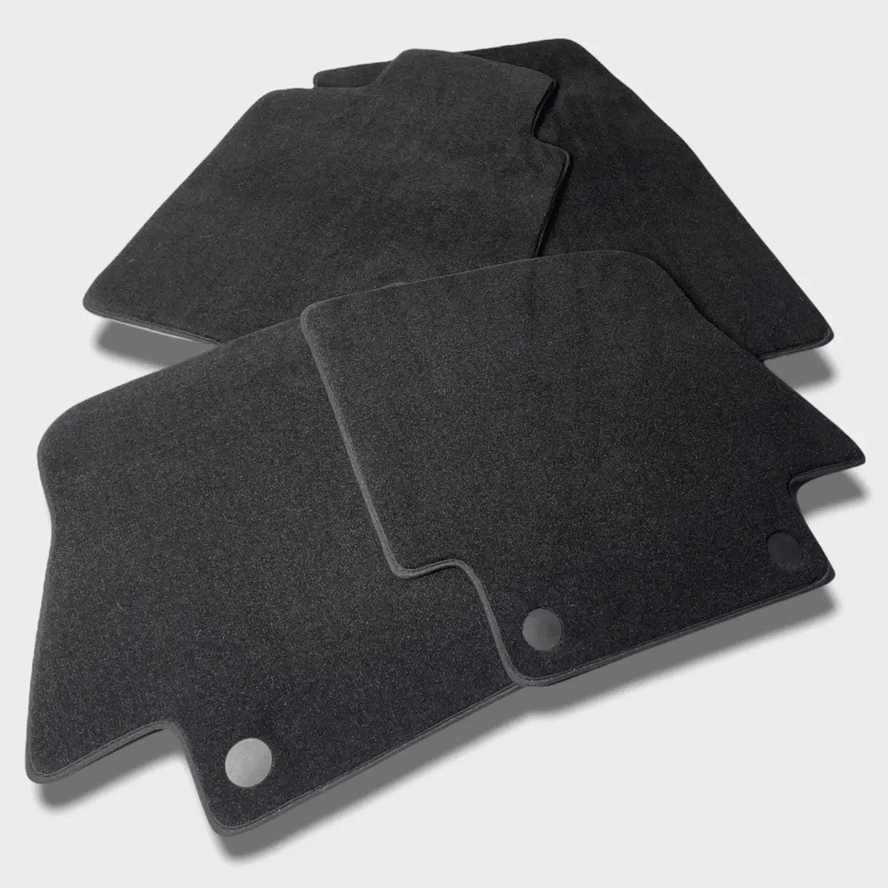 Floor Mats For Maserati GranCabrio Sport (2011-2019) Black - AutoWin
