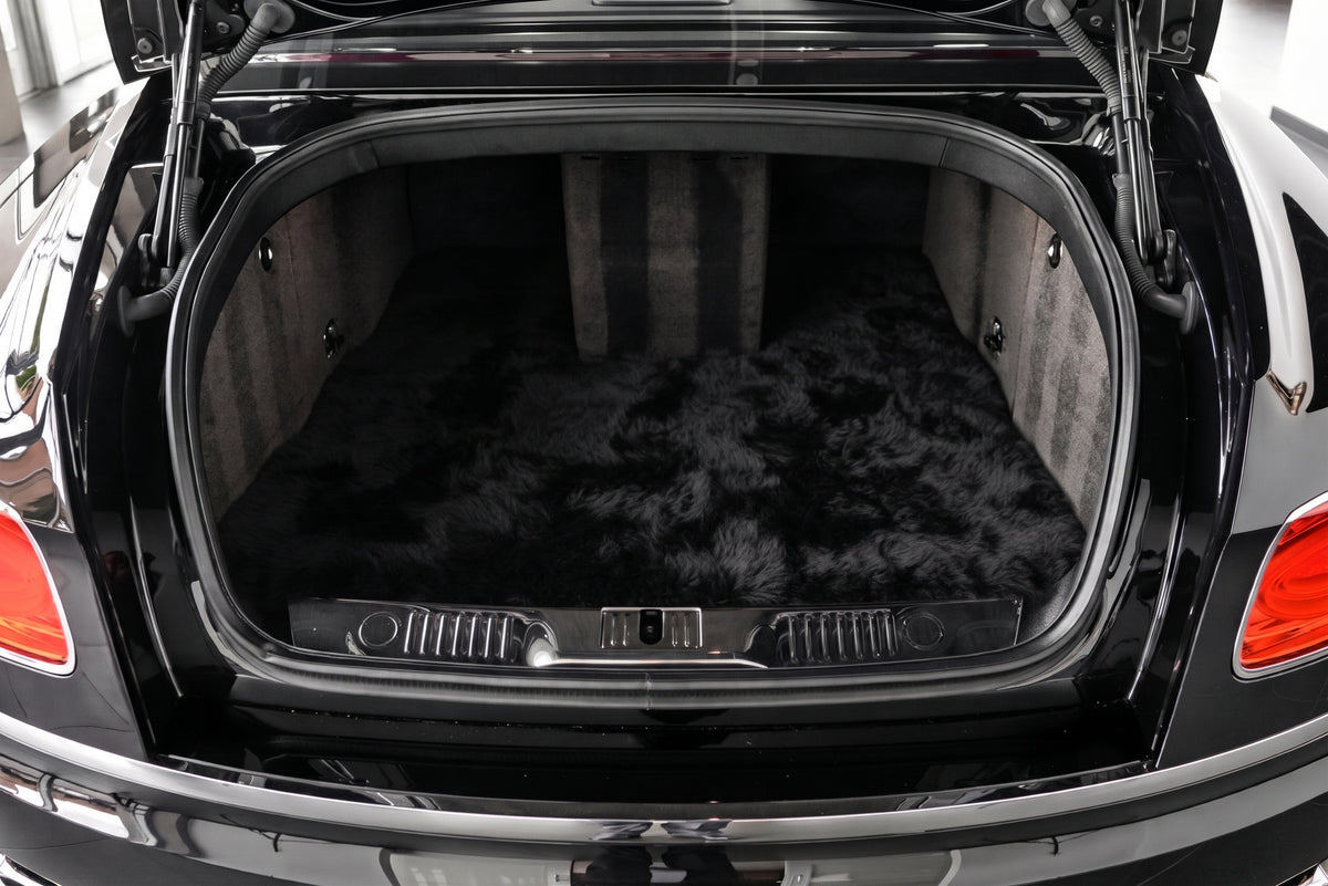Red Floor Mats For Bentley Flying Spur (2013-2019) with Alcantara Leather