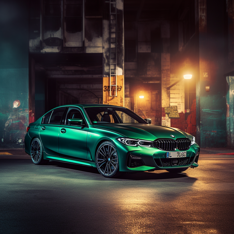 سجادات أرضية فاخرة لسيارة BMW الفئة الثالثة سيارة سيدان G20 ذات 4 أبواب (2019-2024)