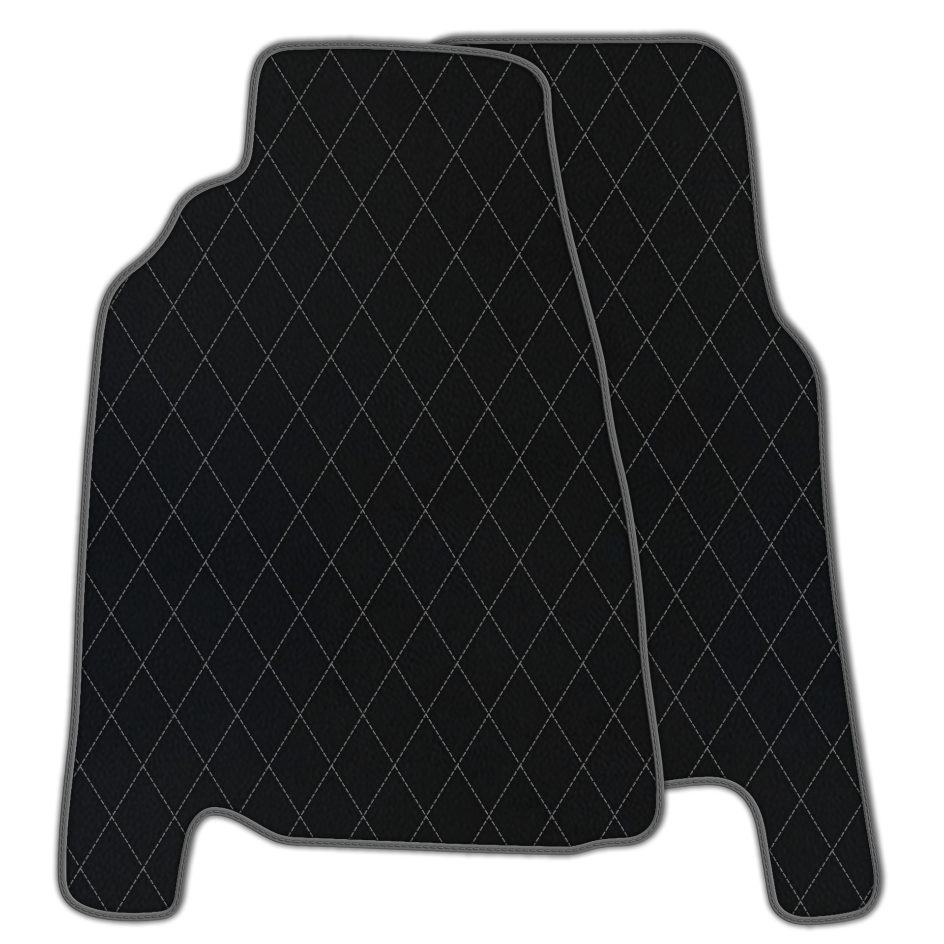 Premium Black Leather Floor Mats for Ferrari 458 Italia (2009-2015)