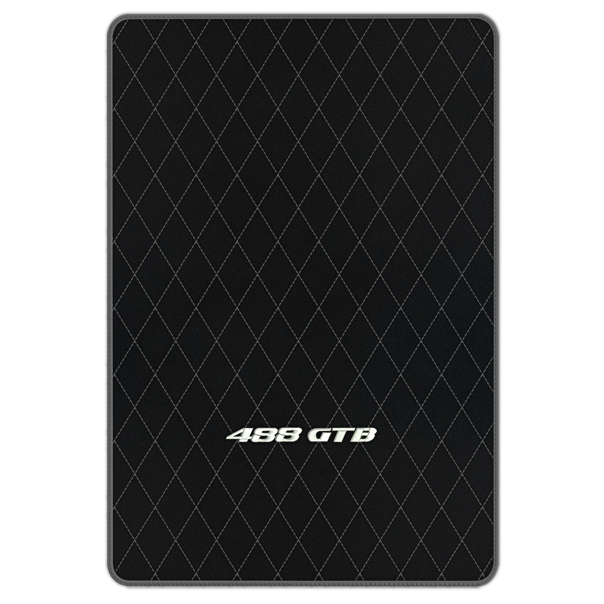 Premium Black Leather Floor Mats for Ferrari 458 Italia (2009-2015)