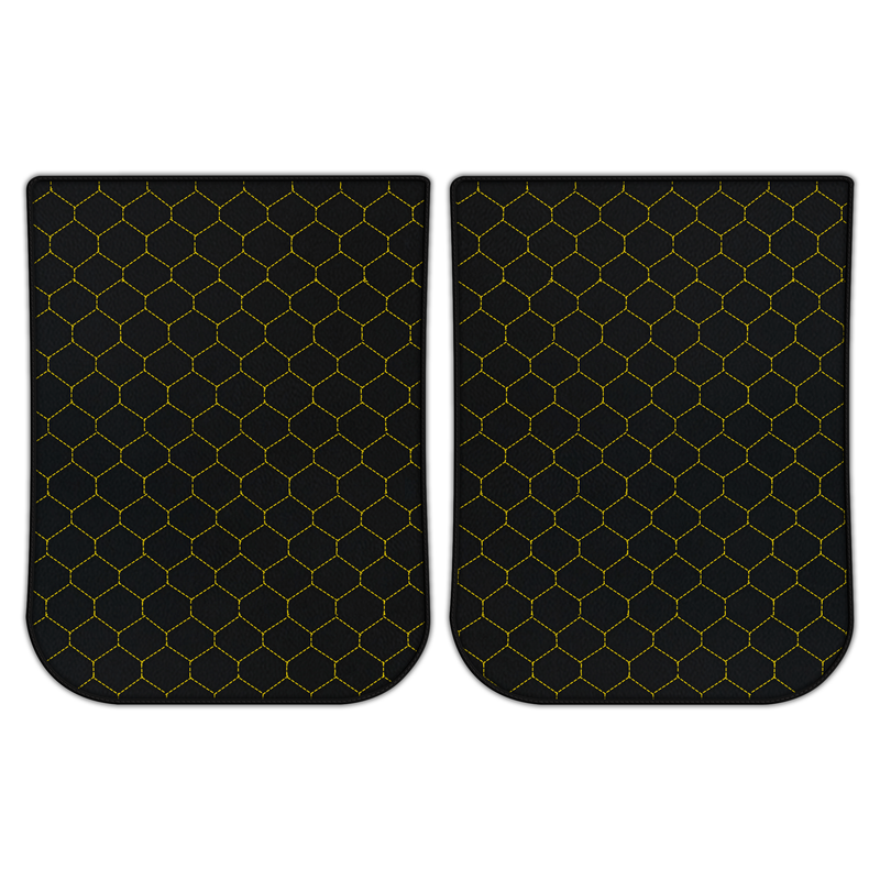 Customizable Leather Floor Mats with Hex Pattern for Ferrari LaFerrari (2013-2018)