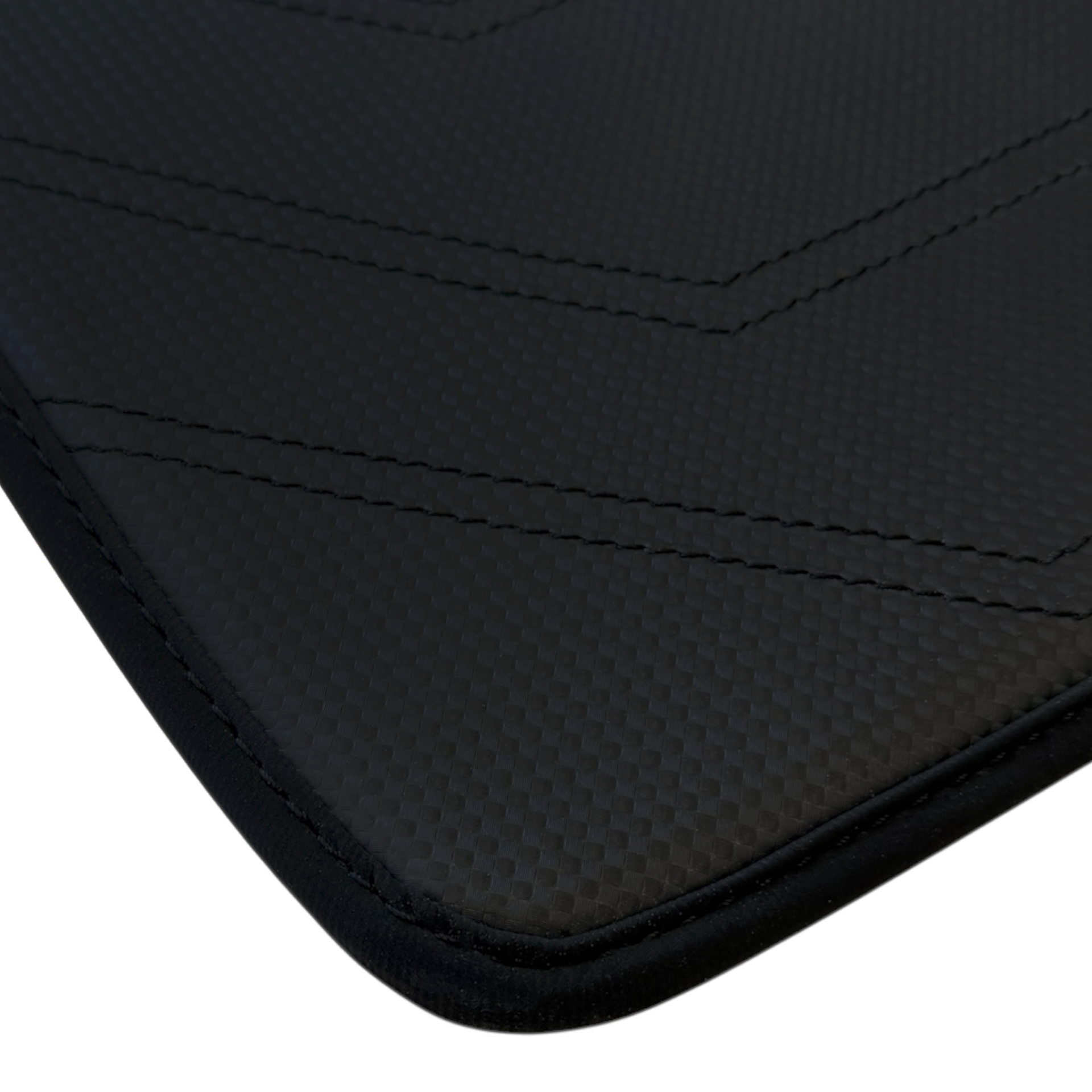 Premium Black Leather Floor Mats for Ferrari 296 GTS 2022-2024