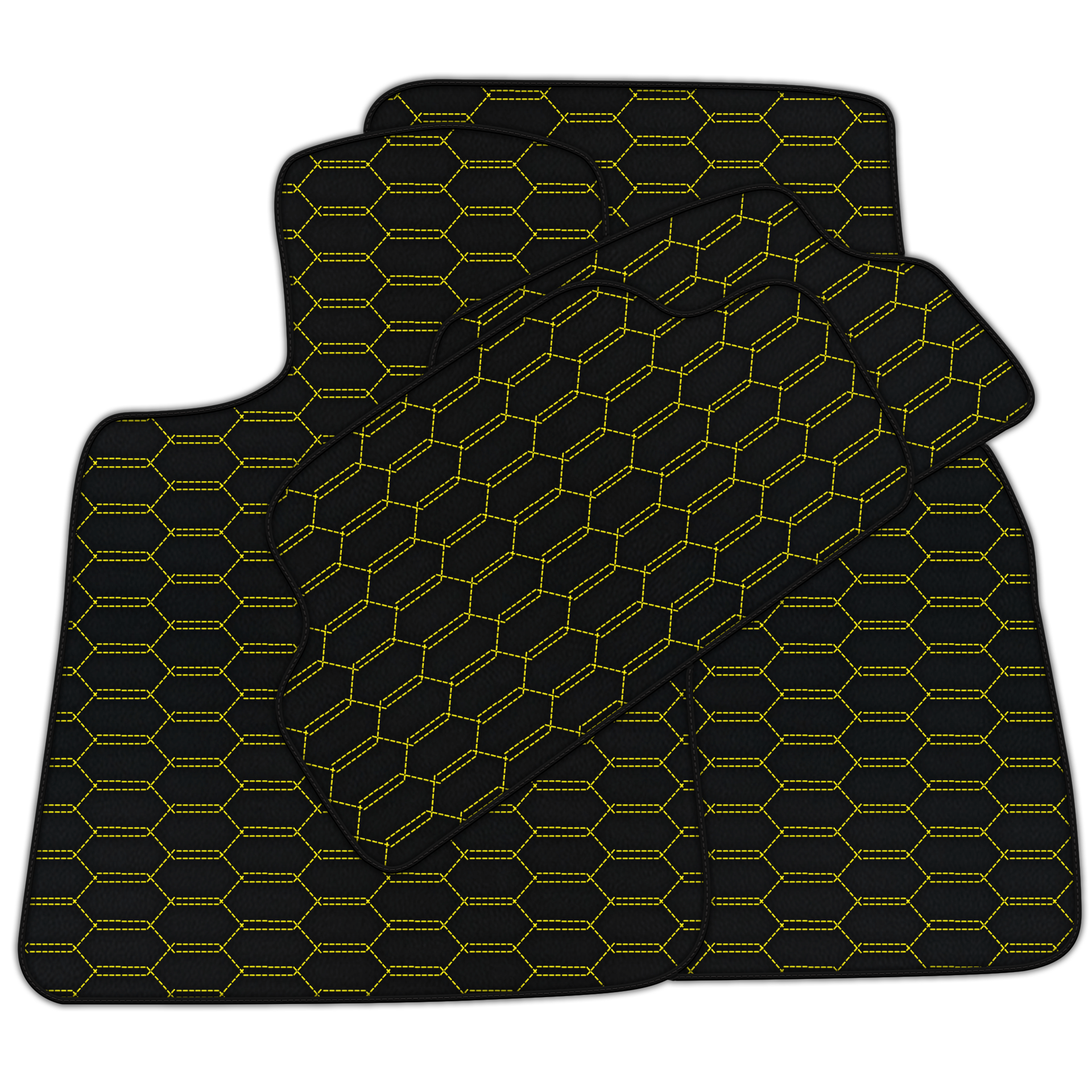 Customized Leather Floor Mats for Mini Cabrio R52 (2004-2009)