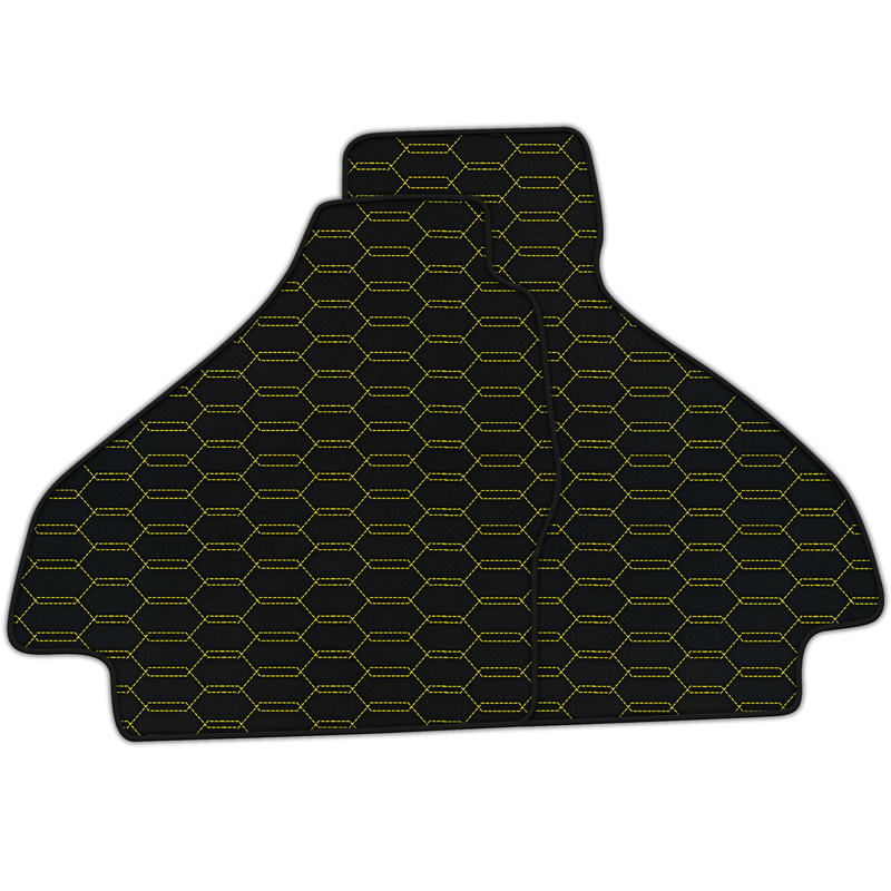 Customizable Interlaced Hex Pattern Floor Mats for Ferrari 512 TR (1992-1994)