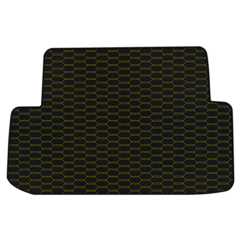 Customizable Leather Trunk Floor Mats with Interlaced Hex Stich Pattern for Ferrari California T (2015-2018)