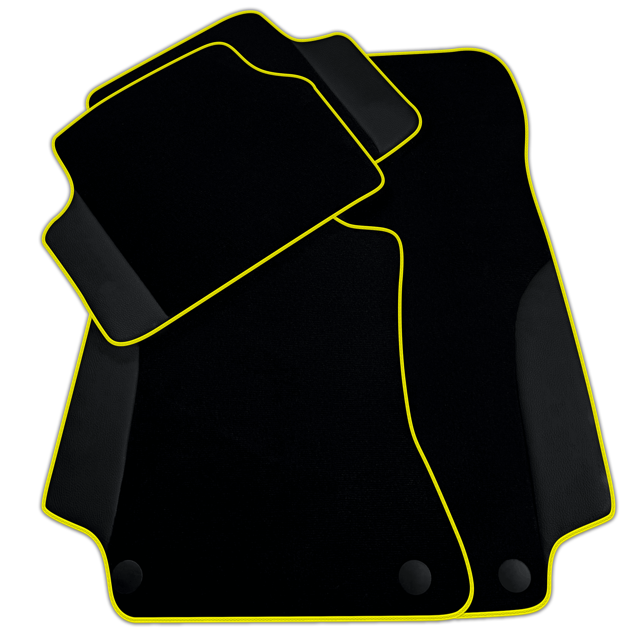 Customizable Black Floor Mats For Mercedes Benz S-Class V223 (2021-2023) Hybrid