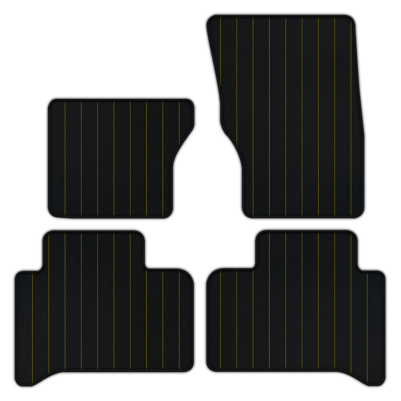 Customizable Leather Floor Mats with Line Pattern for Range Rover Sport (2013-2022)