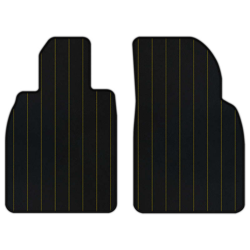 Customizable Leather Floor Mats with Line Pattern for Porsche 911 GT3 RS (991) 2015–2019